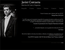 Tablet Screenshot of javiercorcuera.es